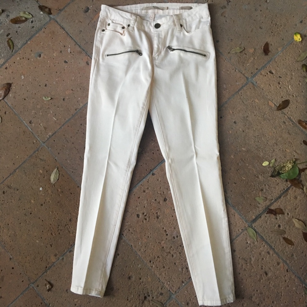 Baby Pink Skinny Jeans in size 2